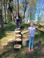 Lesní divadlo - hledání velikonočního pokladu
