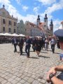 Svěcení hasiščkých praporů v Telči a účast SDH Křenovice